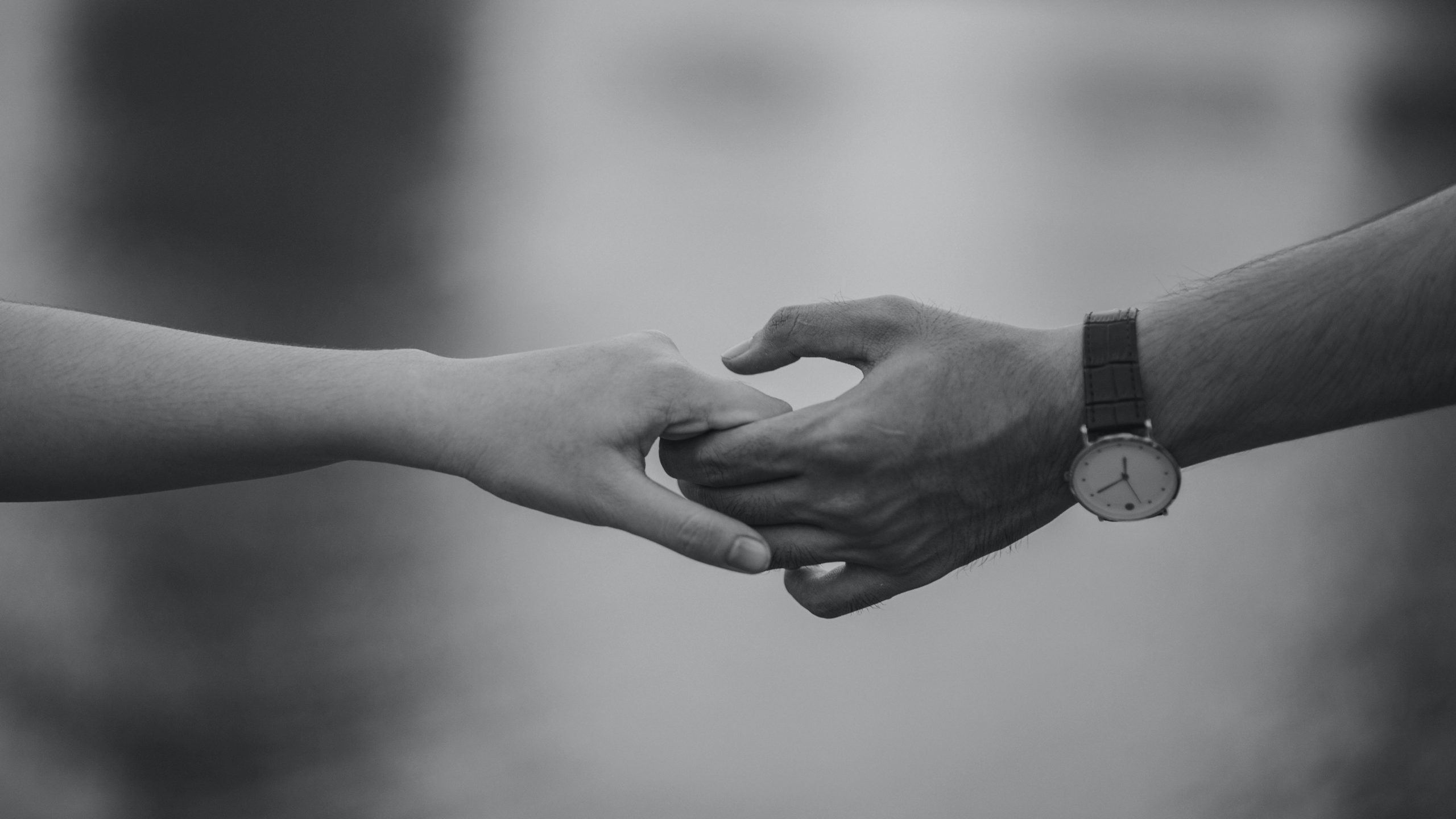 hand holding is not dead